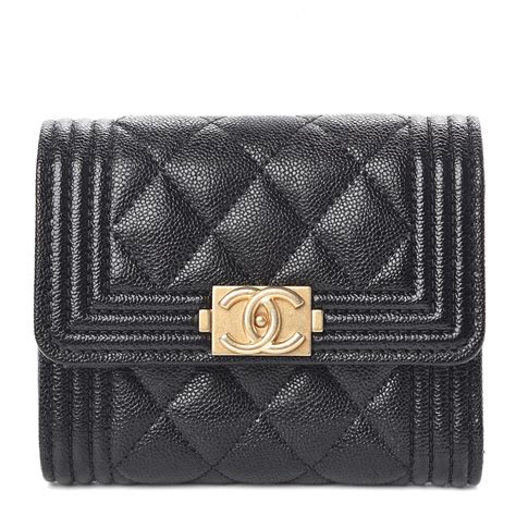 chanel le boy wallet|chanel boy small wallet.